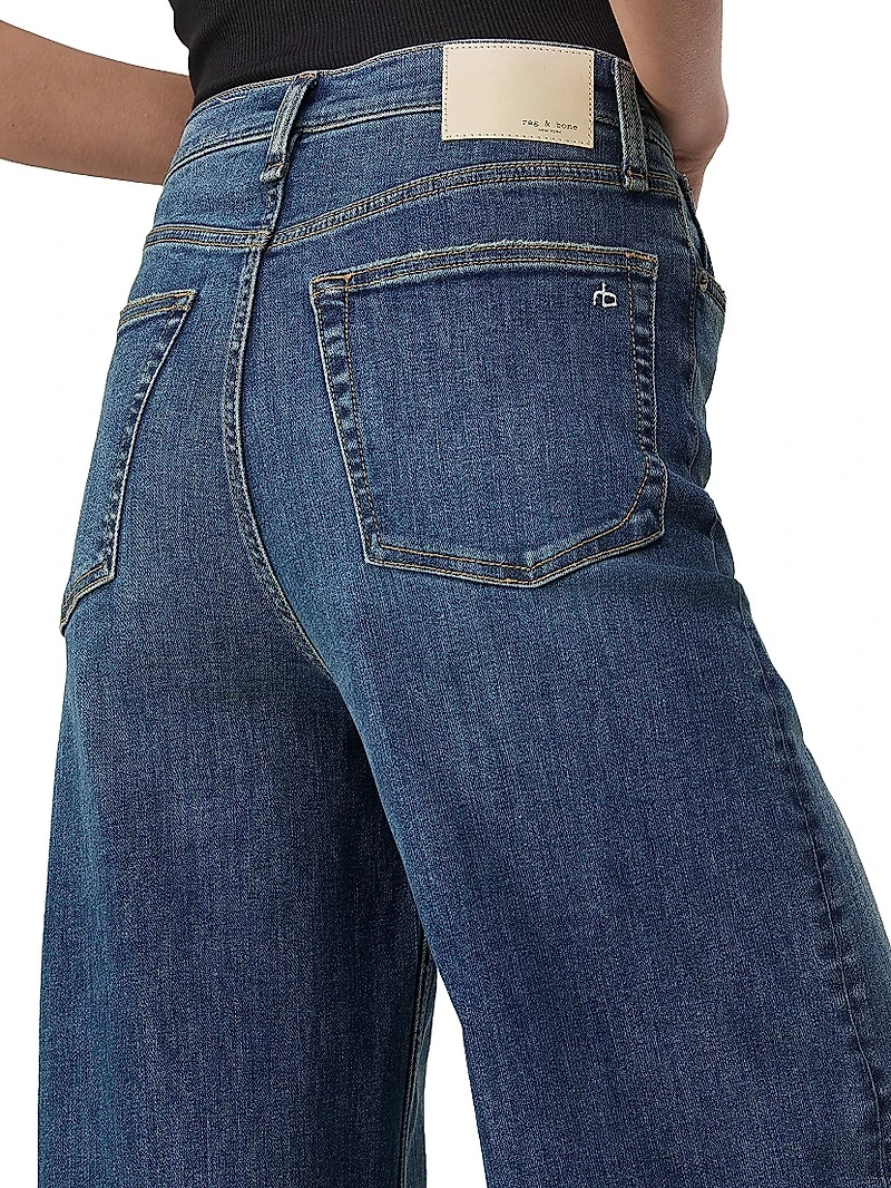 Flexi Sofie High-Rise Wide-Leg Jeans