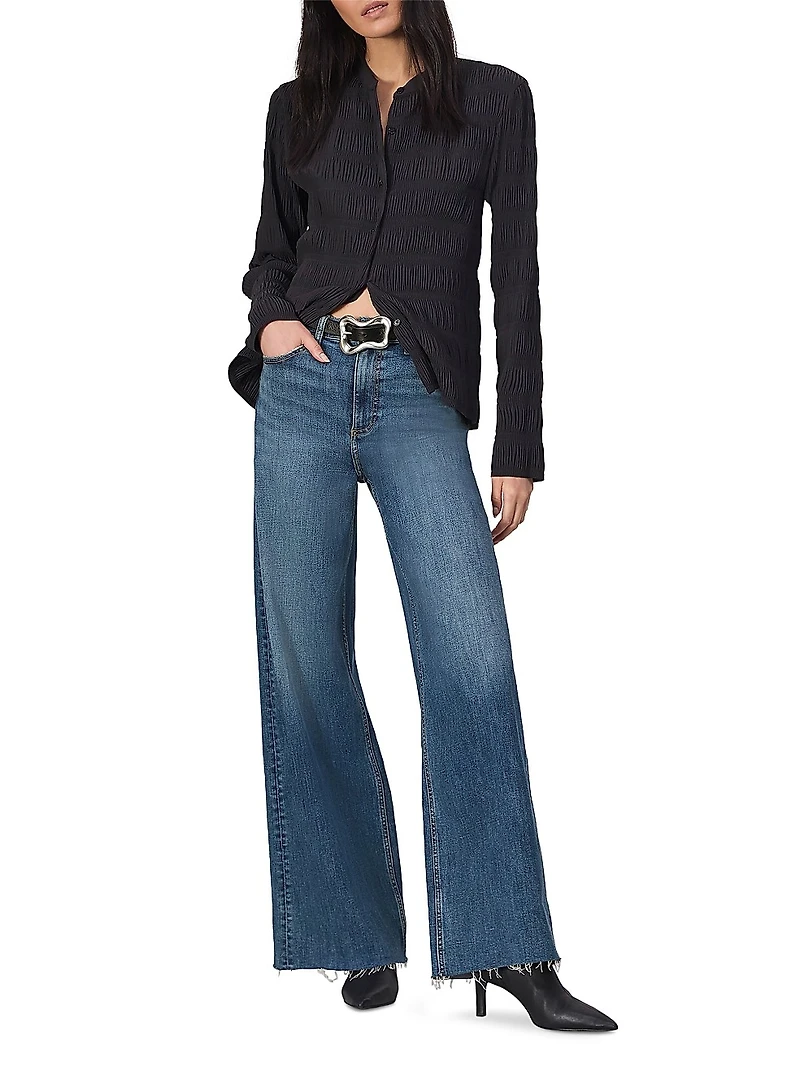 Flexi Sofie High-Rise Wide-Leg Jeans