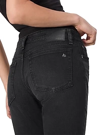 Dre Low-Rise Cropped Boyfriend Jeans