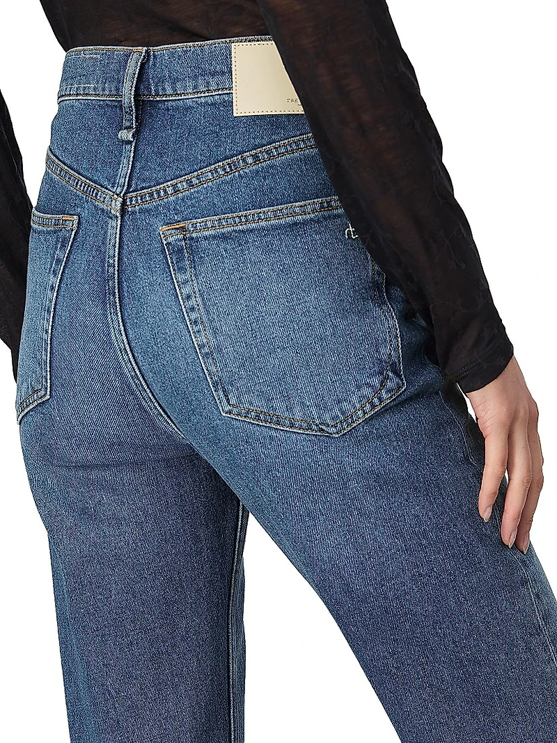 Peyton High-Rise Boot-Cut Jeans