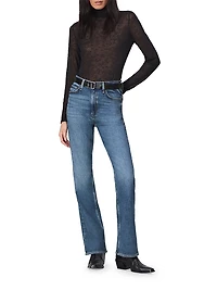 Peyton High-Rise Boot-Cut Jeans