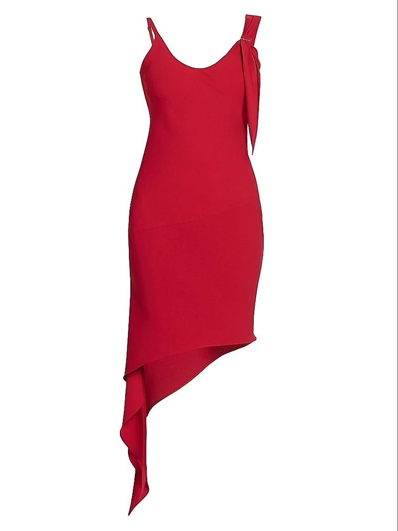 Crepe Asymmetric dress