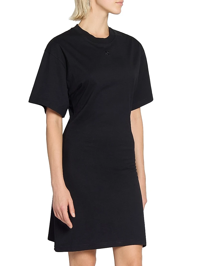 Cotton T-Shirt Minidress