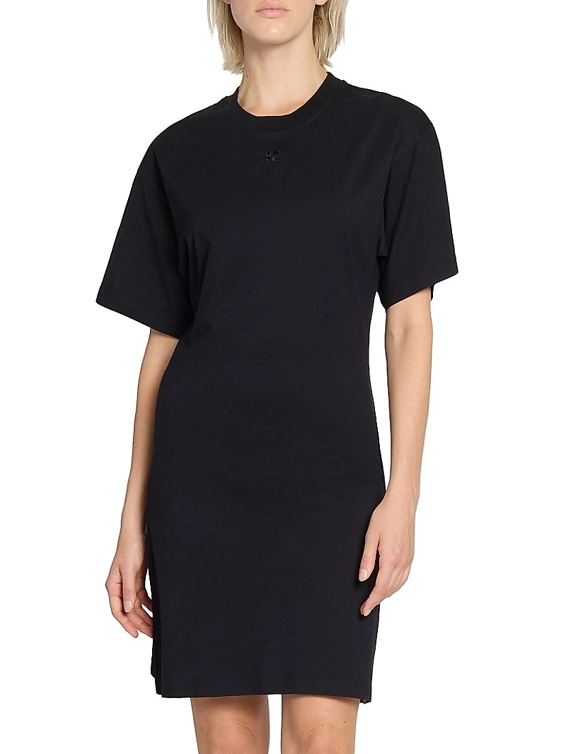 Cotton T-Shirt Minidress