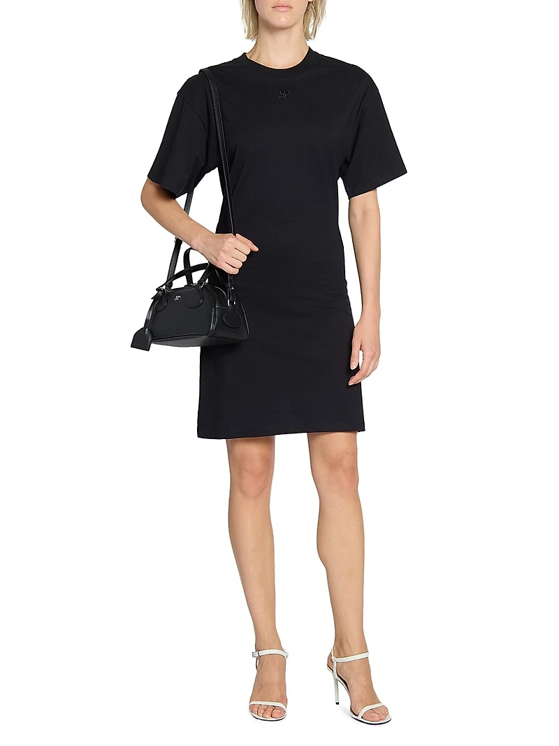 Cotton T-Shirt Minidress