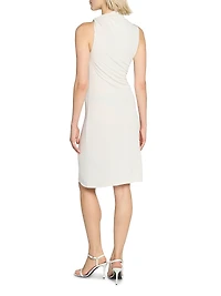 Stretch Crepe Jersey Dress