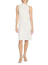 Stretch Crepe Jersey Dress