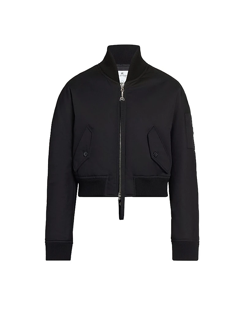 Crop Bomber Jacket