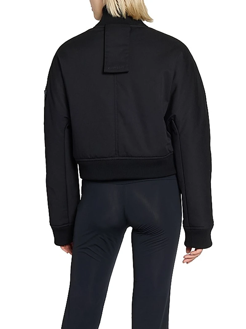 Crop Bomber Jacket