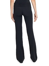 Stretch-Scuba Boot-Cut Pants