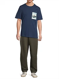 Curve Combed Cotton Jogger Sweatpants