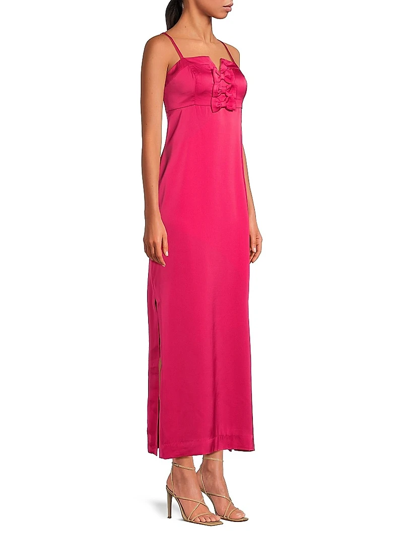 Jean Bow Midi-Dress