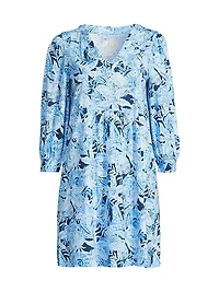 Cass Floral Cotton Dress