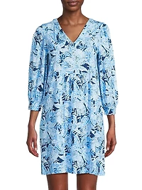 Cass Floral Cotton Dress