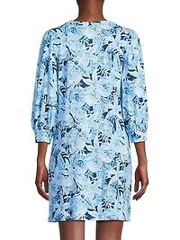 Cass Floral Cotton Dress
