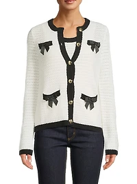 Valoria Bow Sweater Set