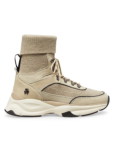 Hiker Leather High-Top Sneakers