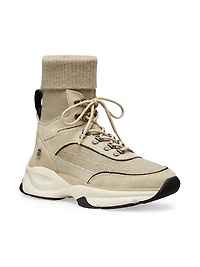 Hiker Leather High-Top Sneakers