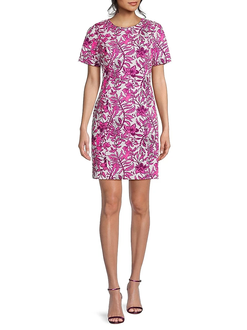 Mila Floral Sheath Dress
