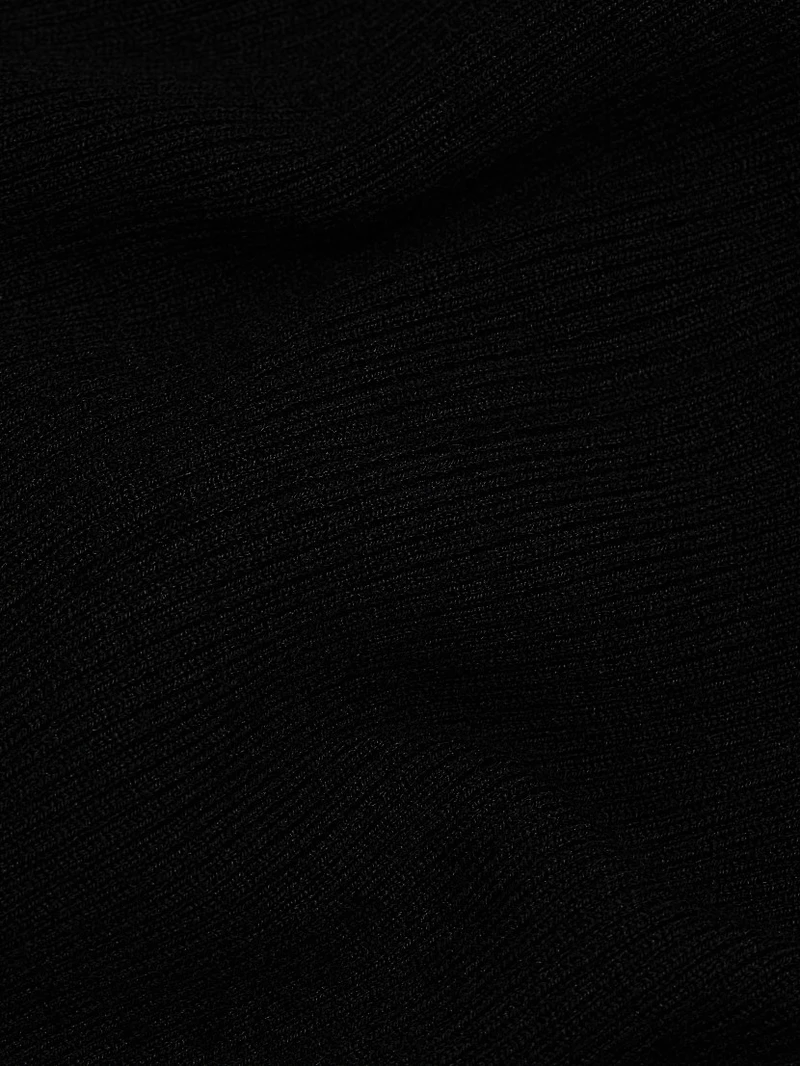 Merino Ruched Maxi Dress