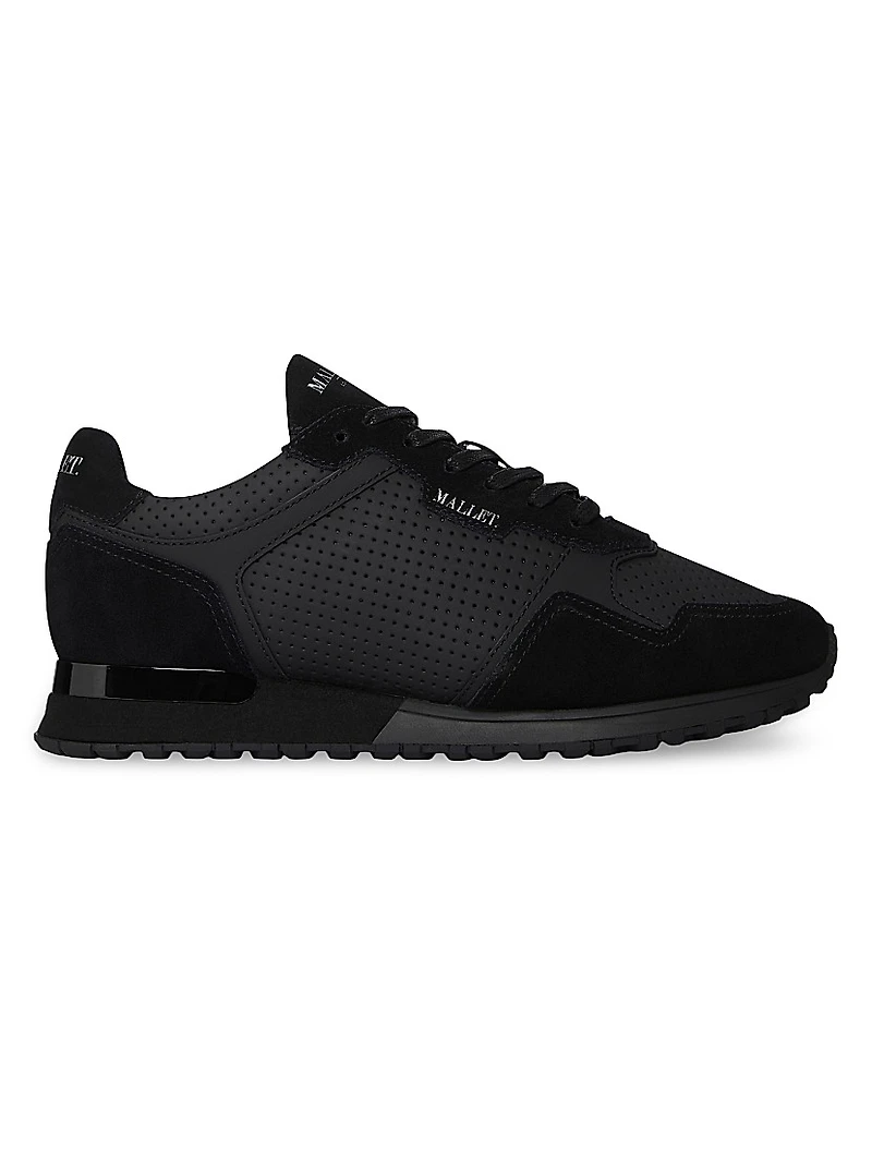 Lowman Perforated Leather Sneakers