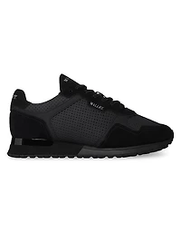 Lowman Perforated Leather Sneakers