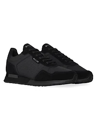 Lowman Perforated Leather Sneakers