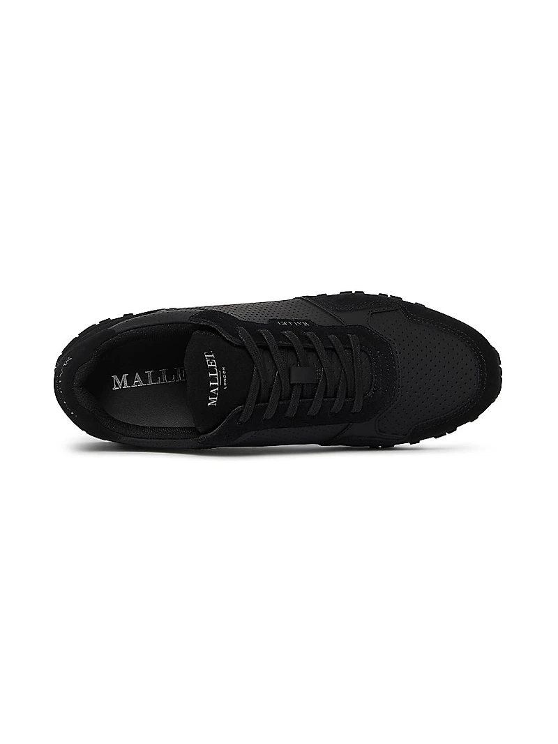 Lowman Perforated Leather Sneakers