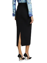 Luminette Pencil Midi-Skirt
