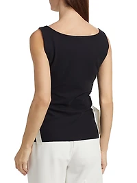 Agaty Lace-Up Top