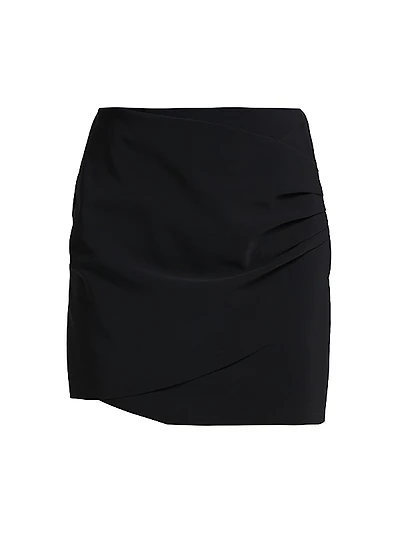 Dijent Ruched Miniskirt