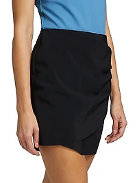 Dijent Ruched Miniskirt