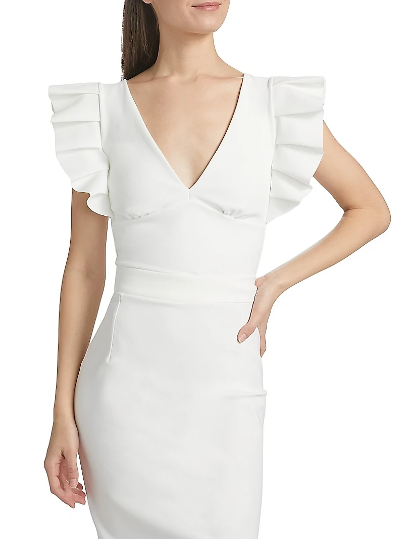 Buncho Ruffle-Sleeve Top