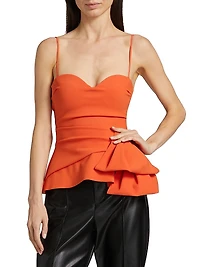 Leapy Strapless Bow Top