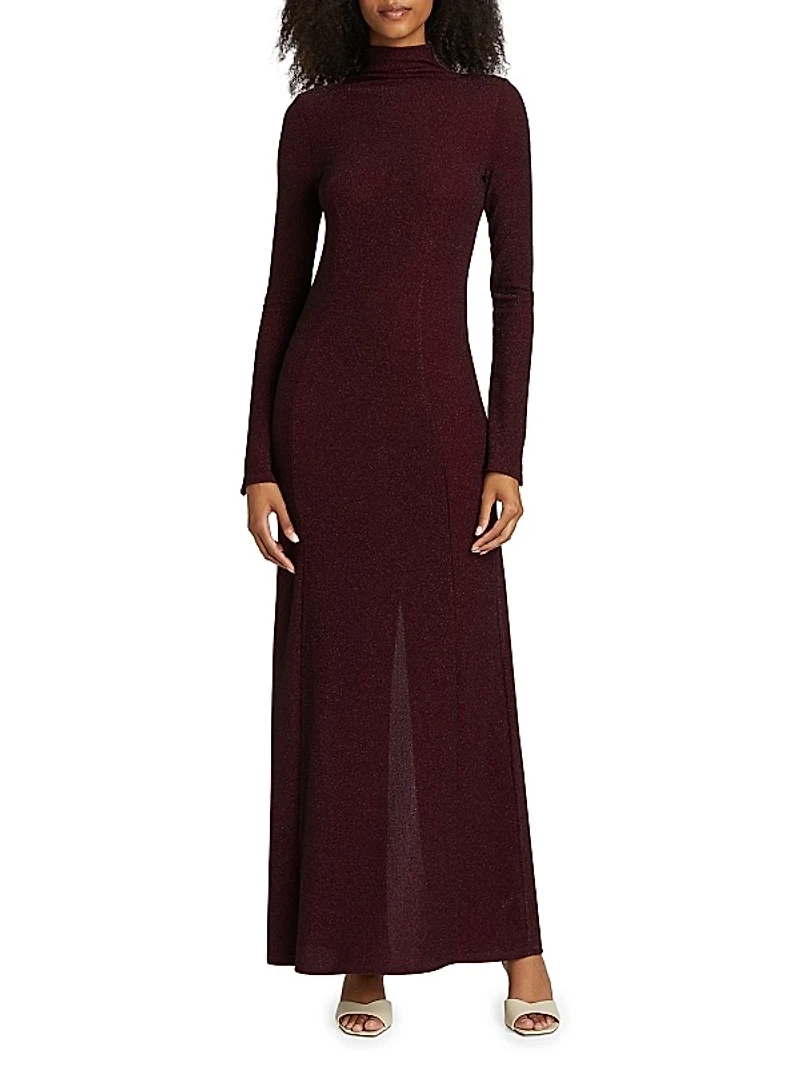 Lilith Turtleneck Maxi Dress