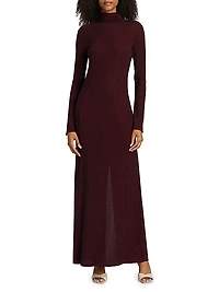 Lilith Turtleneck Maxi Dress