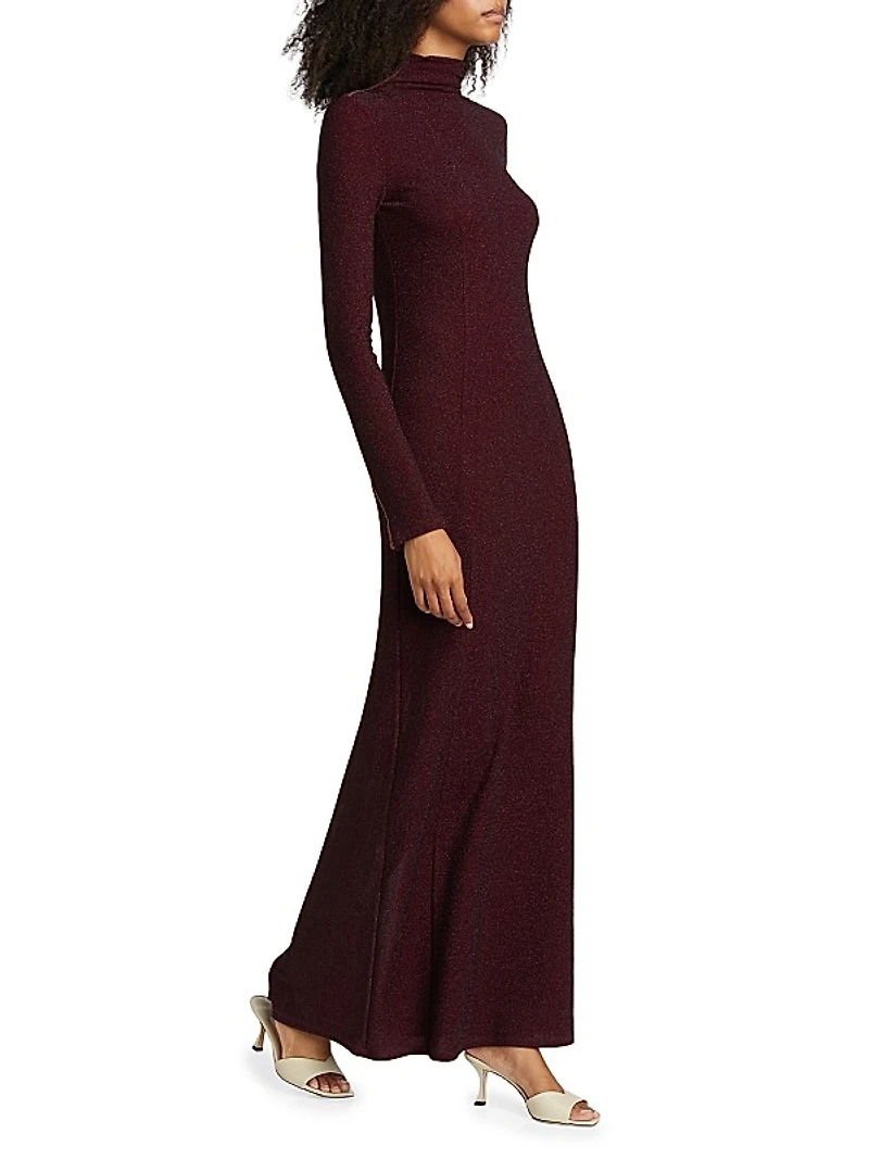 Lilith Turtleneck Maxi Dress