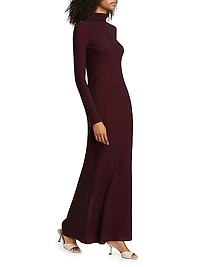 Lilith Turtleneck Maxi Dress