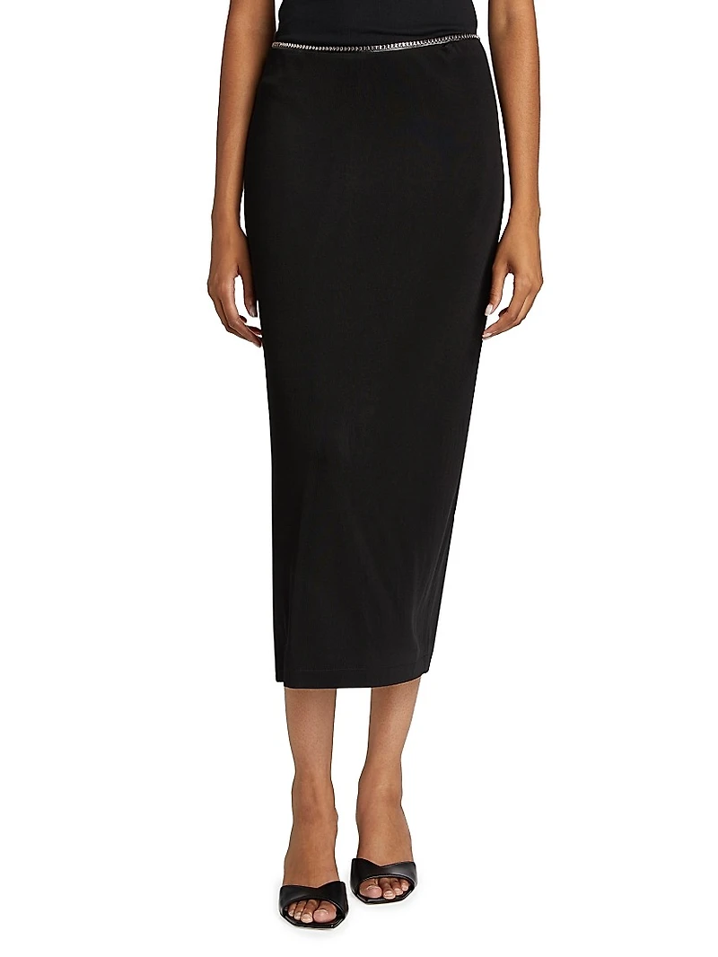 Gwenyth Embellished Midi-Skirt