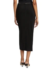 Gwenyth Embellished Midi-Skirt