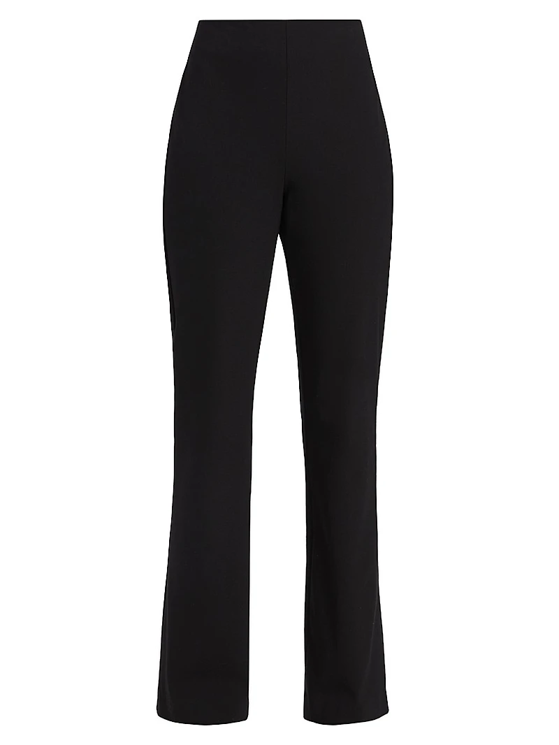 Simone High-Rise Boot-Cut Pants