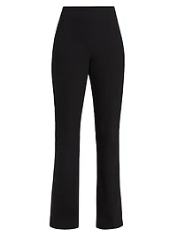 Simone High-Rise Boot-Cut Pants