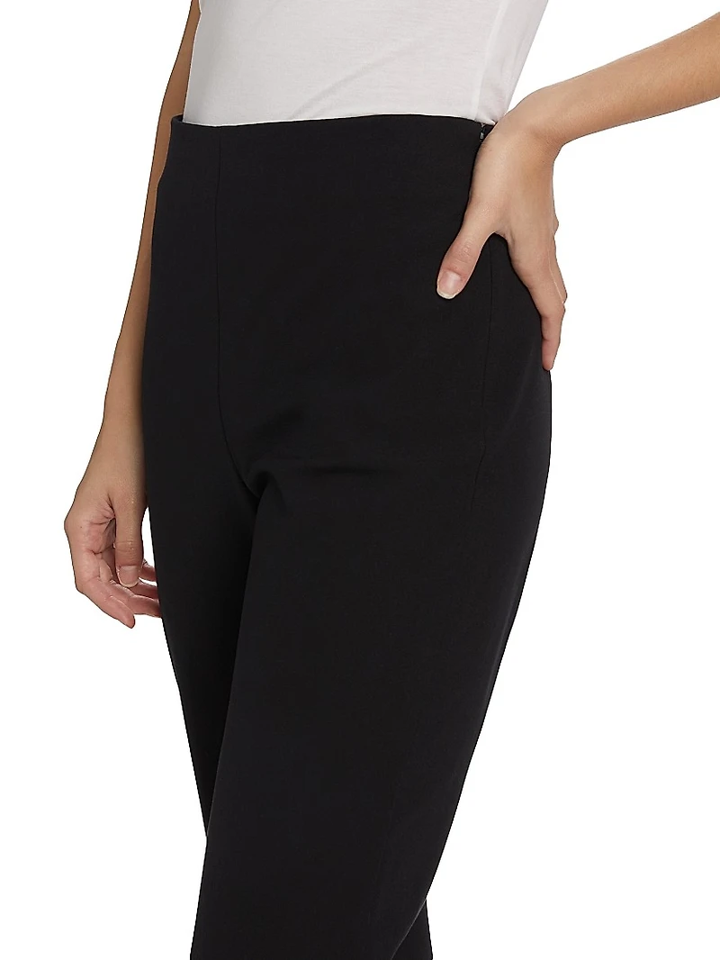 Simone High-Rise Boot-Cut Pants