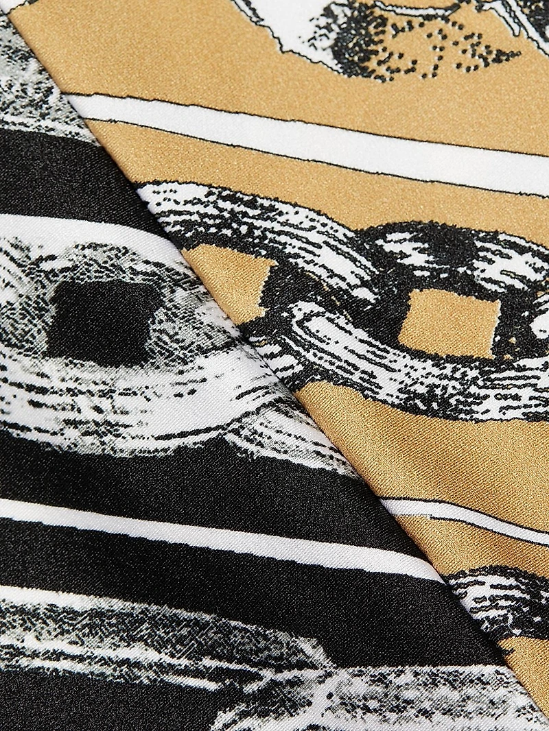 Chain Long-Sleeve Bodysuit