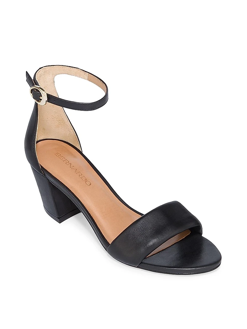 Bowie Ankle Strap Heeled Sandals