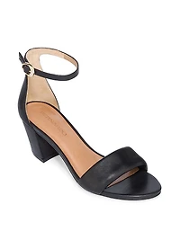 Bowie Ankle Strap Heeled Sandals