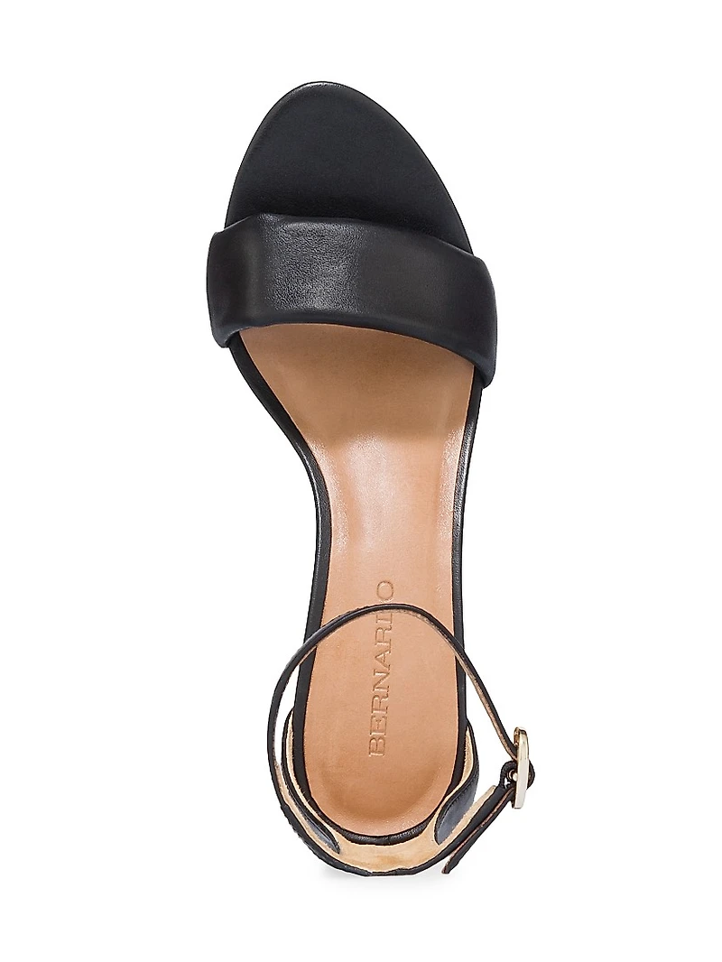 Bowie Ankle Strap Heeled Sandals