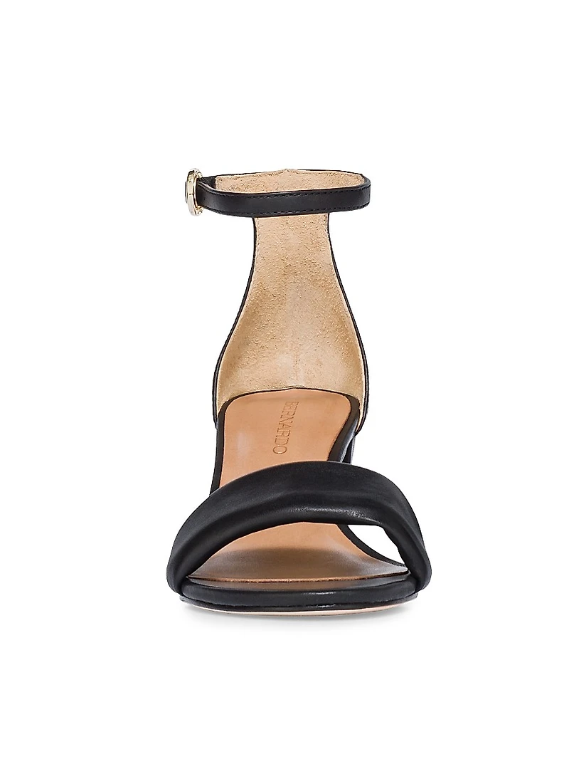 Bowie Ankle Strap Heeled Sandals