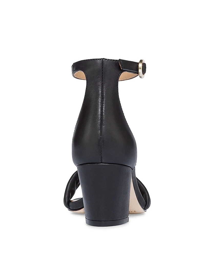 Bowie Ankle Strap Heeled Sandals