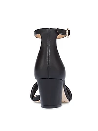 Bowie Ankle Strap Heeled Sandals